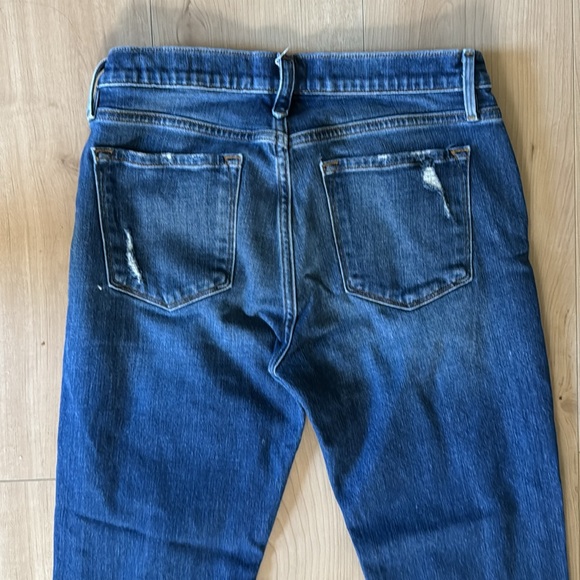 Frame “Le Nik” distressed jeans 27 - Picture 4 of 10